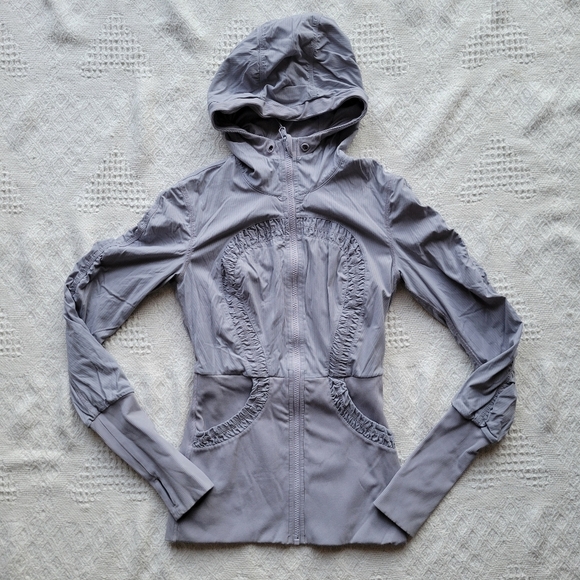 Lululemon Dance Studio Jacket * Reversible* Blurred Grey - Picture 2 of 9